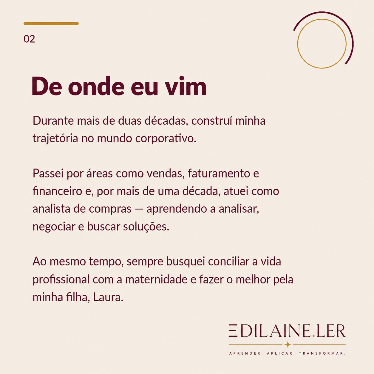 De onde eu vim